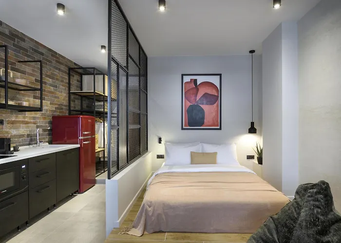 דירה Olvios Lofts @ladadika סלוניקי